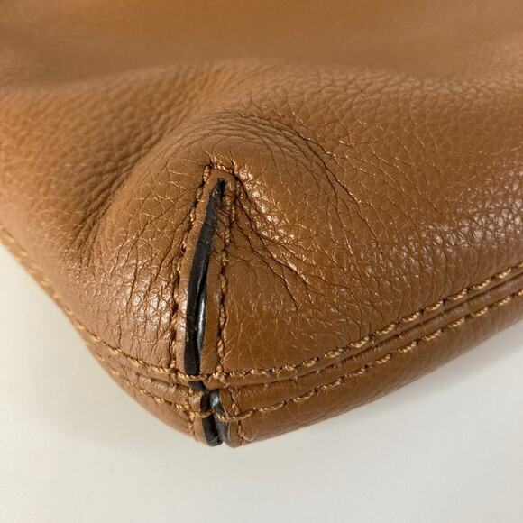 Michael Kors, small brown pebbled leather womens crossbody bag - Picture 4 of 10